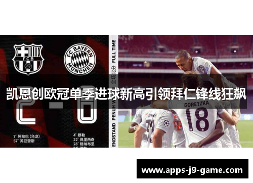 凯恩创欧冠单季进球新高引领拜仁锋线狂飙